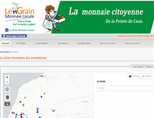 Tablet Screenshot of le-grain.net